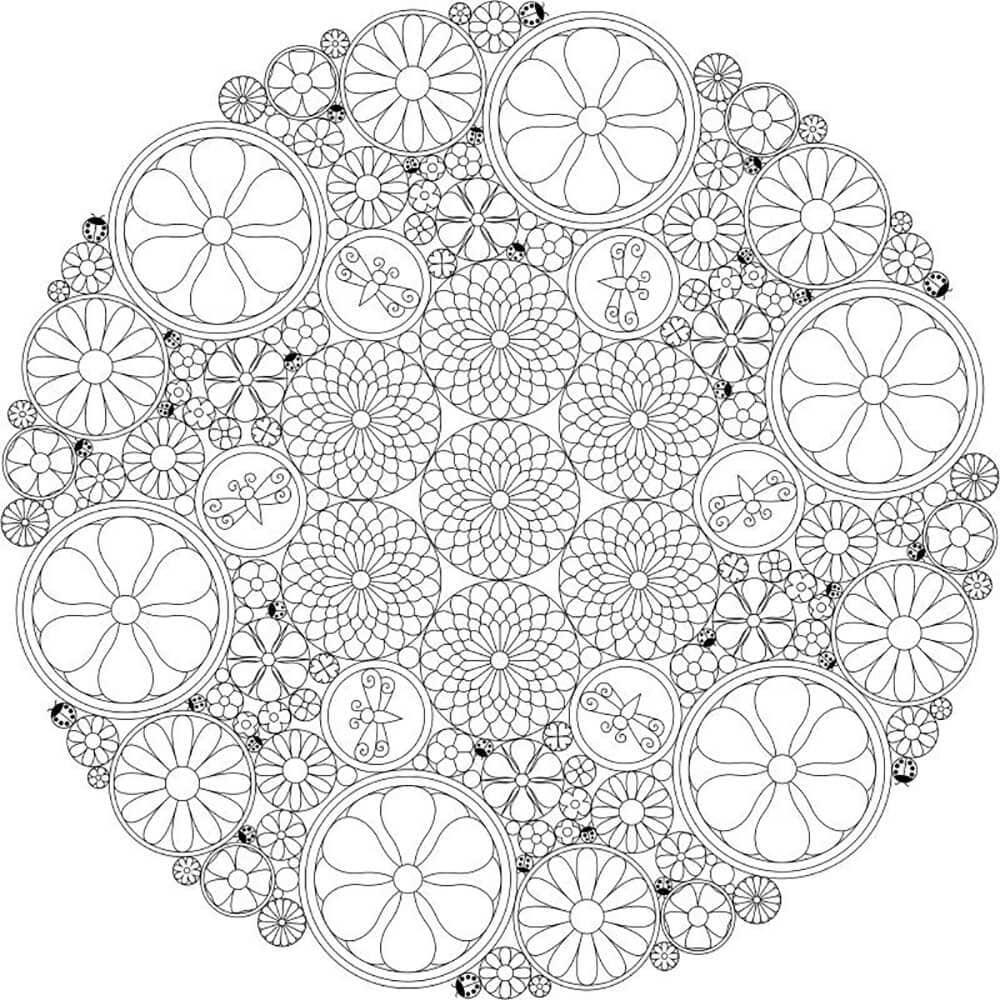 Mandalas Abstraits 85